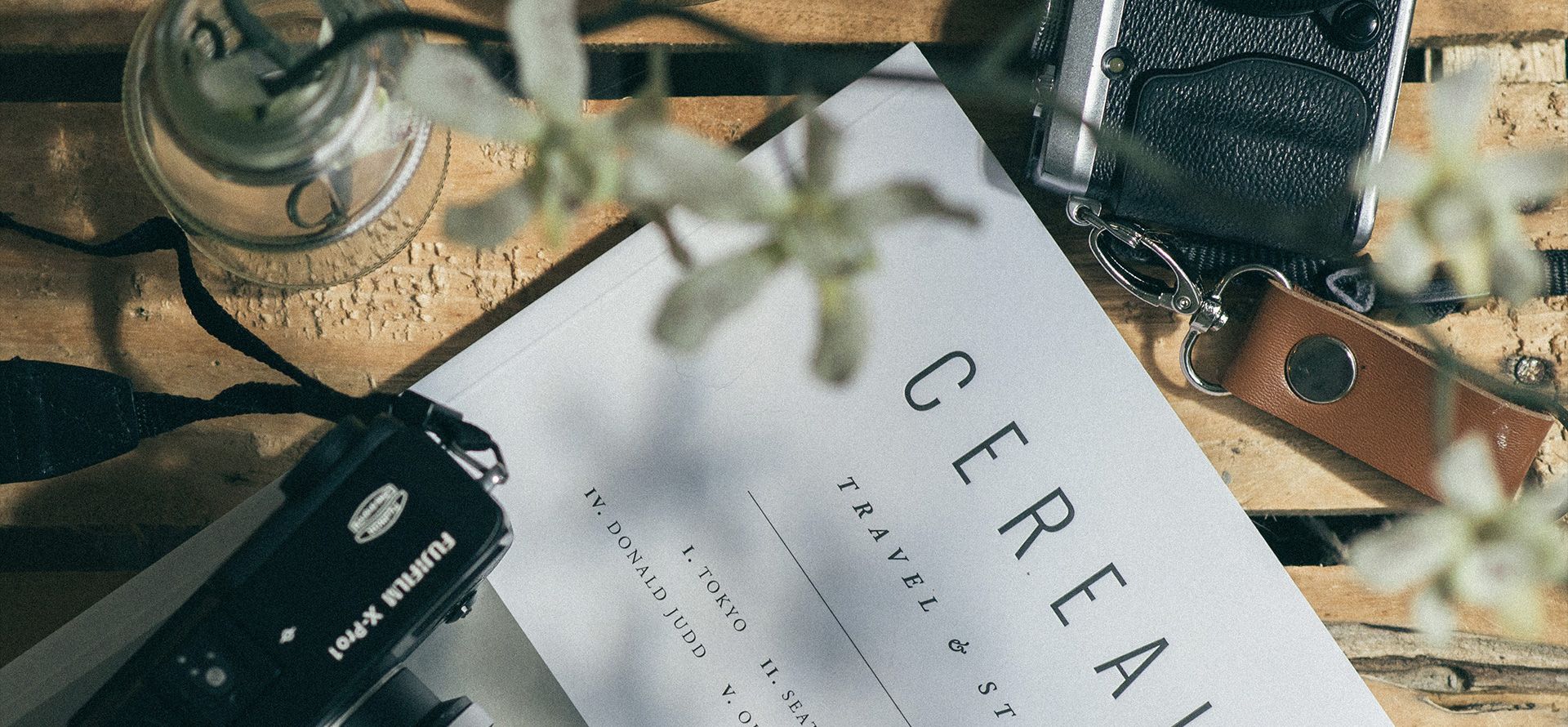 A book on a table